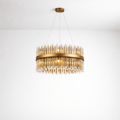 Lights  -  Essen P002-14BR 14 Light Pendant Ceiling Light - Bronze  -  60485703