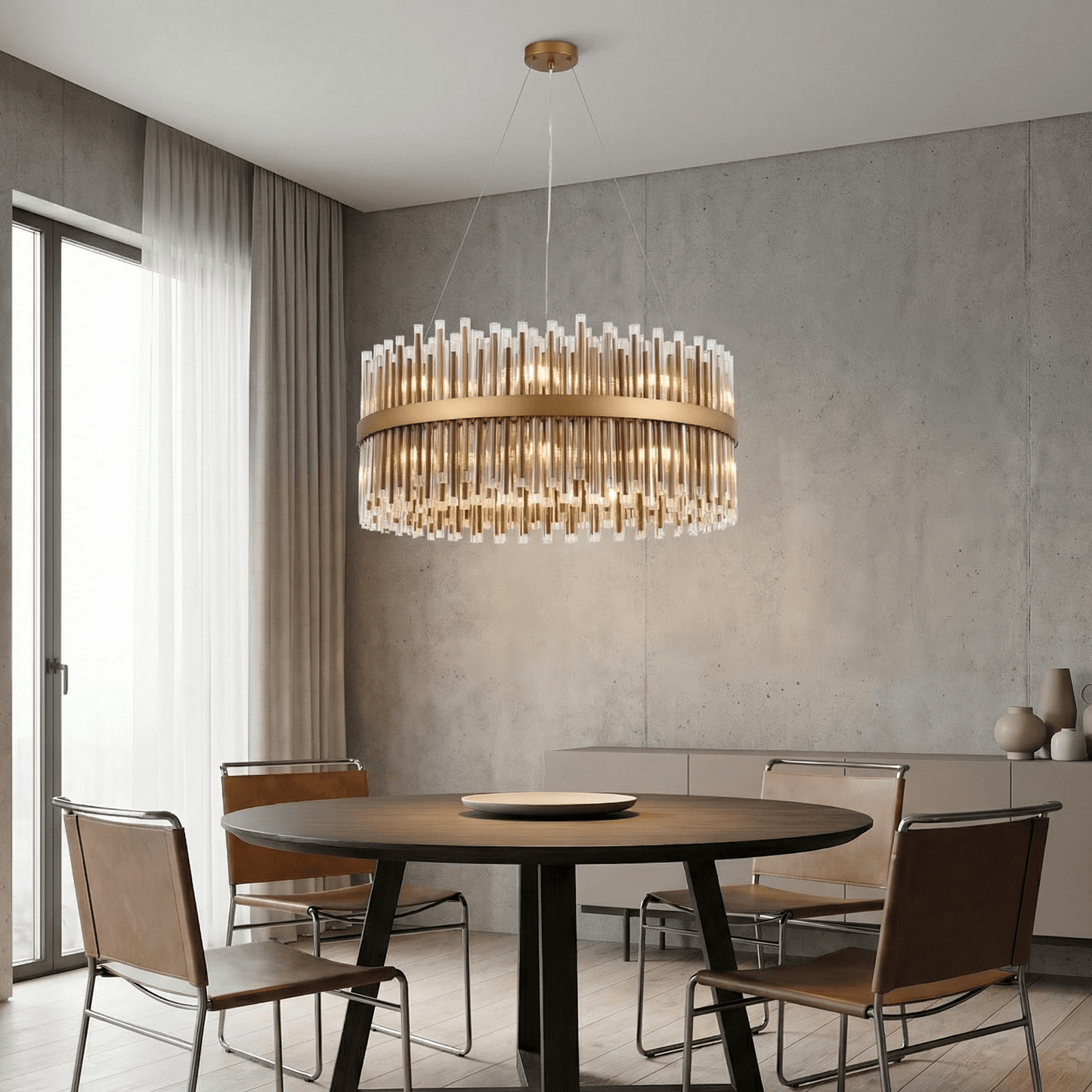 Lights  -  Essen P002-18BR 18 Light Pendant Ceiling Light - Bronze  -  60485705