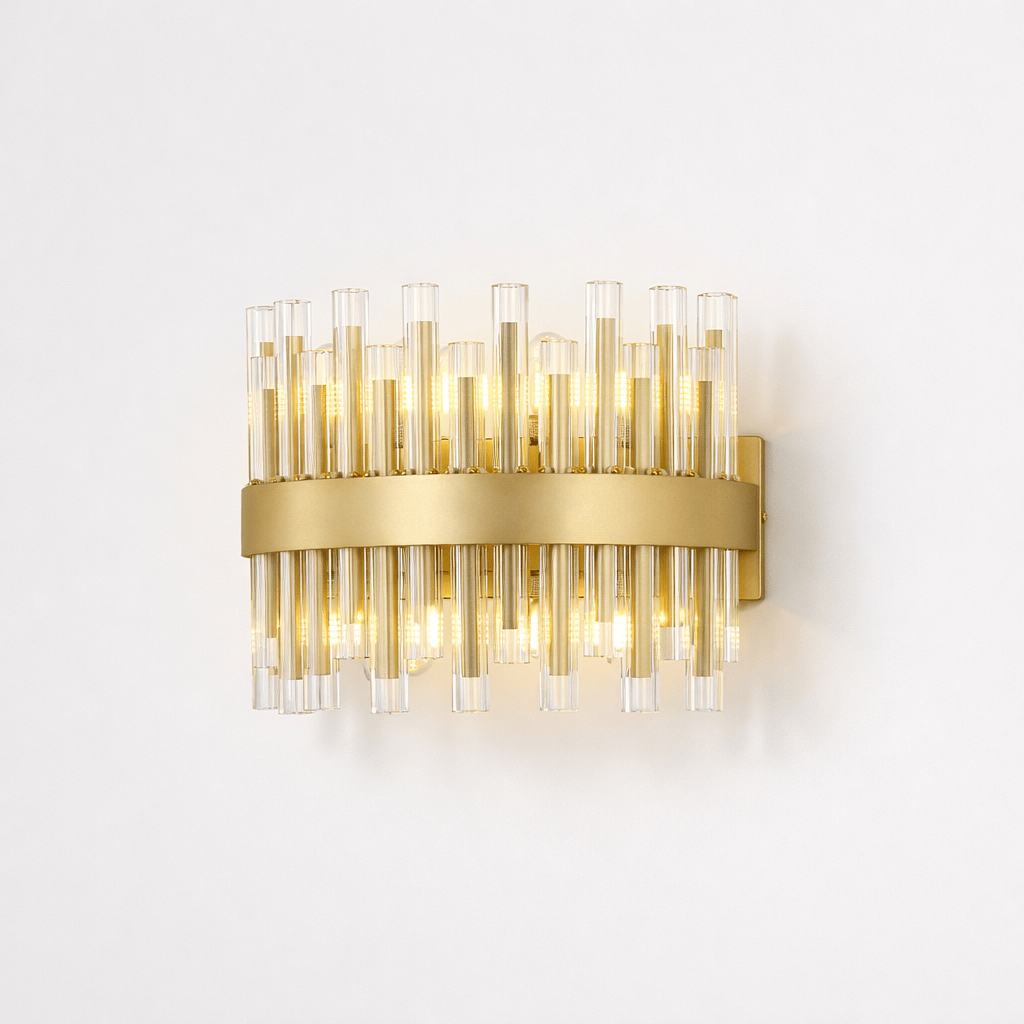 Lights  -  Bremen W003-2GO 2 Light Wall Light - Gold  -  60485714