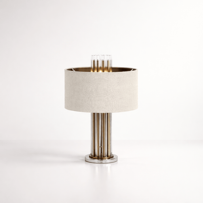 Lights  -  Bremen T002-2BR Table Lamp - Bronze & Clear Glass  -  60485715