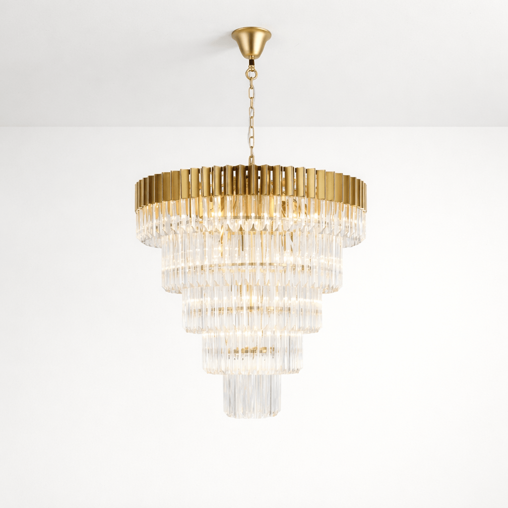 Lights  -  Dusseldorf P006-12G0 12 Light Pendant Ceiling Light - Gold  -  60485742