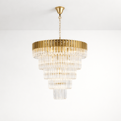 Lights  -  Dusseldorf P006-12G0 12 Light Pendant Ceiling Light - Gold  -  60485742