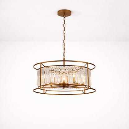 Lights  -  Leverkusen P007-8BR 8 Light Pendant Ceiling Light - Bronze  -  60485744