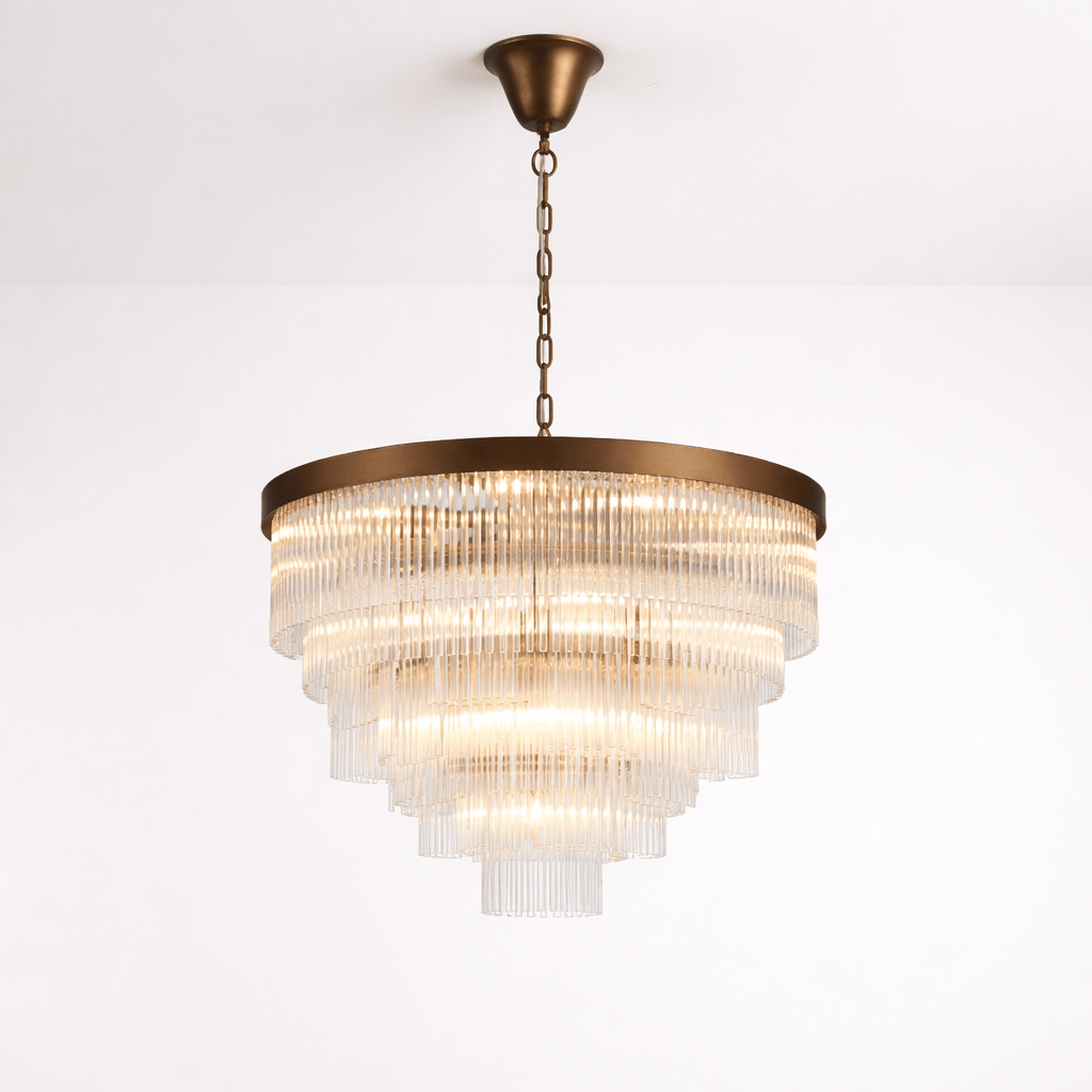 Lights  -  Wolfsburg P008-16BR 16 Light Pendant Ceiling Light - Bronze  -  60485746