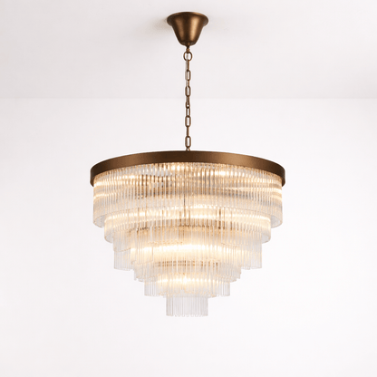 Lights  -  Wolfsburg P008-16BR 16 Light Pendant Ceiling Light - Bronze  -  60485746