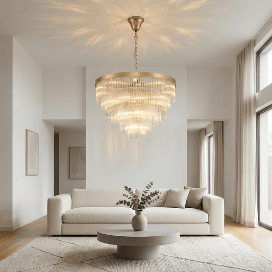 Lights  -  Wolfsburg P008-16GO 16 Light Pendant Ceiling Light - Gold  -  60485747