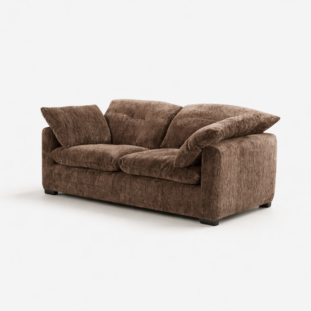 Furniture  -  Quetta 2 Seater Sofa - Brown  -  60485841