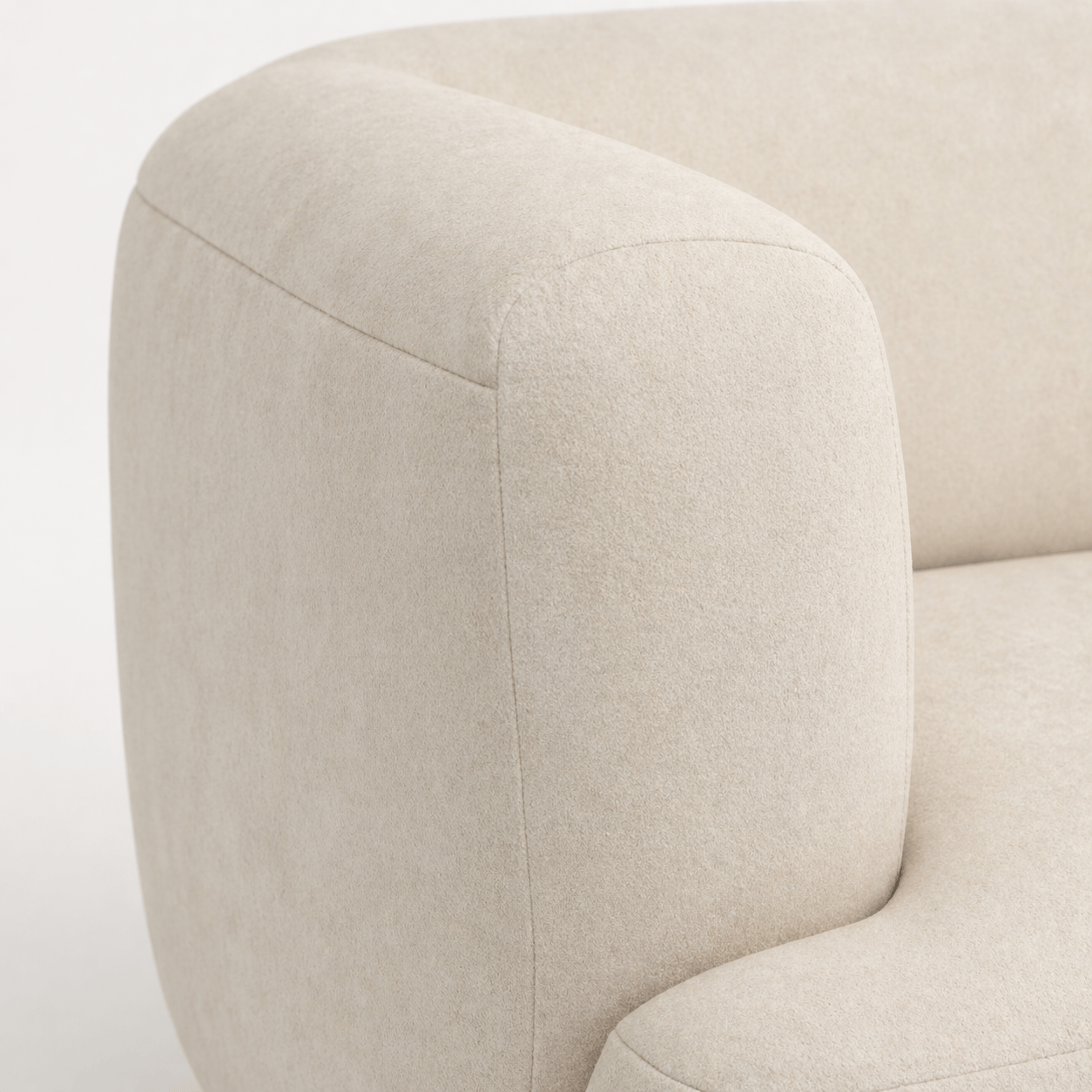 Furniture  -  NEST PORTOFINO 2 SEATER SOFA - PEARL  -  60485883