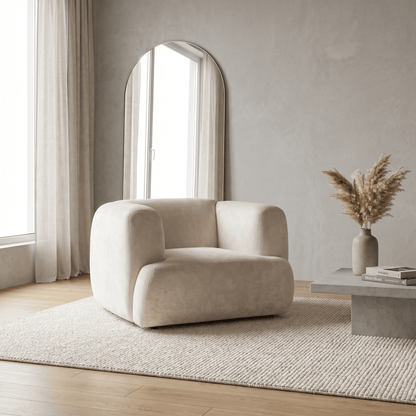 Furniture  -  Portofino Armchair - Pearl  -  60485884