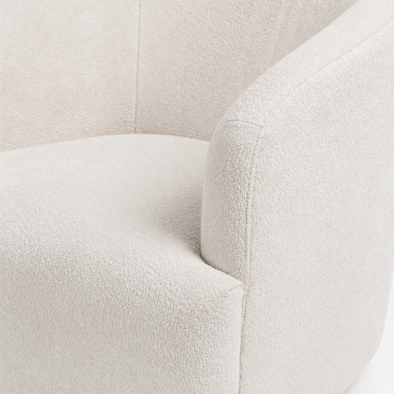 Furniture  -  Postiano Swivel Chair - Pearl  -  60485889