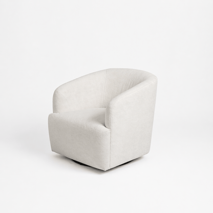 Furniture  -  Postiano Swivel Chair - Pearl  -  60485889