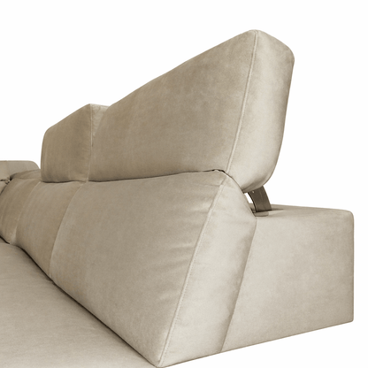 Furniture  -  Parma Corner Sofa - Khaki  -  60485908