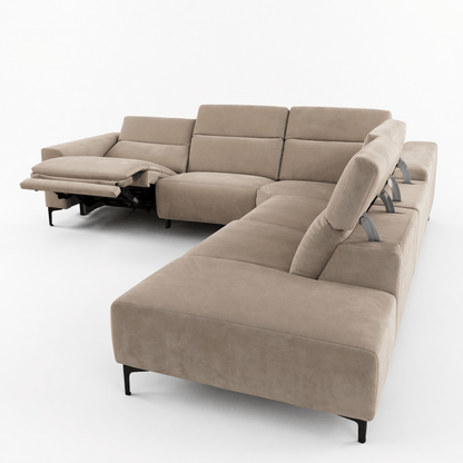 Furniture  -  Parma Corner Sofa - Khaki  -  60485908