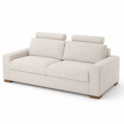Furniture  -  Bologna 3 Seater Sofa - Shell  -  60485921