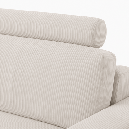 Furniture  -  Bologna 3 Seater Sofa - Shell  -  60485921