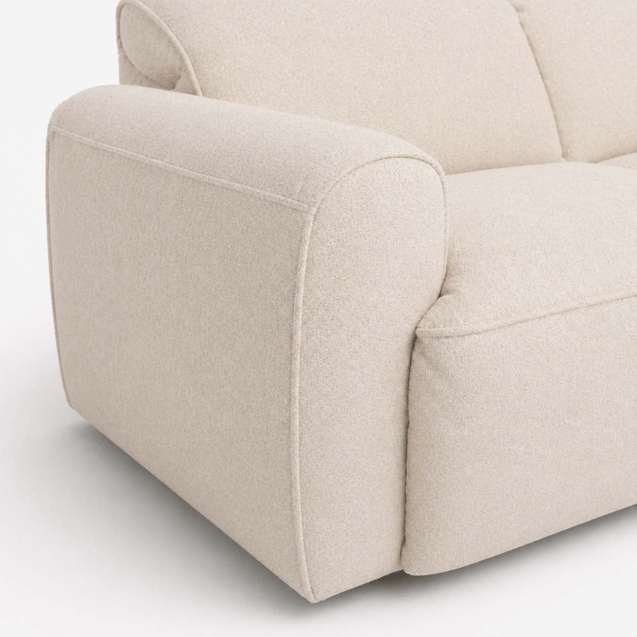 Furniture  -  Rapallo Corner Sofa - Bone  -  60485928