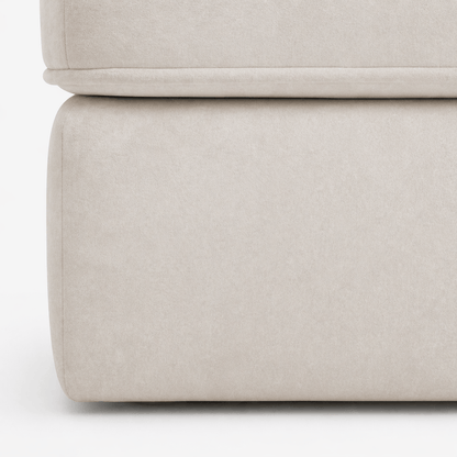 Furniture  -  Ravenna XL Footstool - Pearl  -  60485934