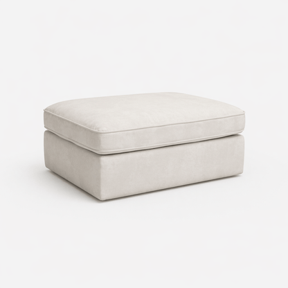 Furniture  -  Ravenna XL Footstool - Pearl  -  60485934