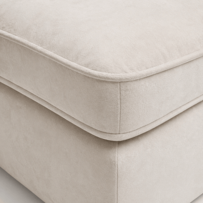 Furniture  -  Ravenna XL Footstool - Pearl  -  60485934