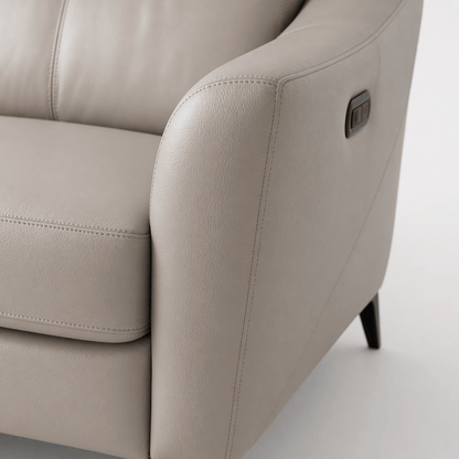 Furniture  -  Cortona 3 Seater Power Sofa - Coffee  -  60485936