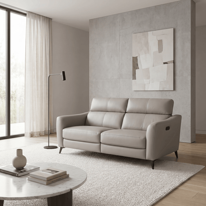 Furniture  -  Cortona 3 Seater Power Sofa - Coffee  -  60485936