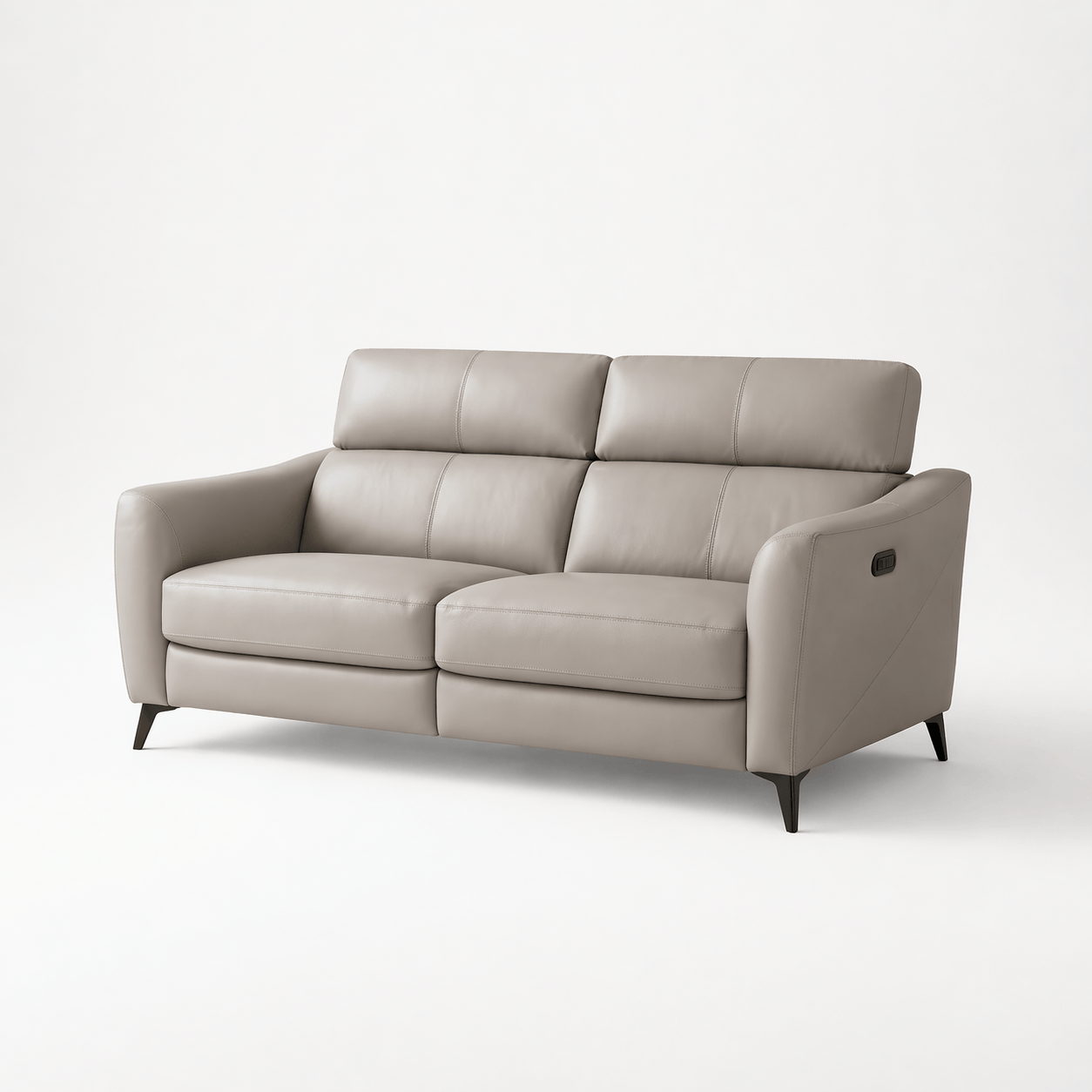 Furniture  -  Cortona 3 Seater Power Sofa - Coffee  -  60485936