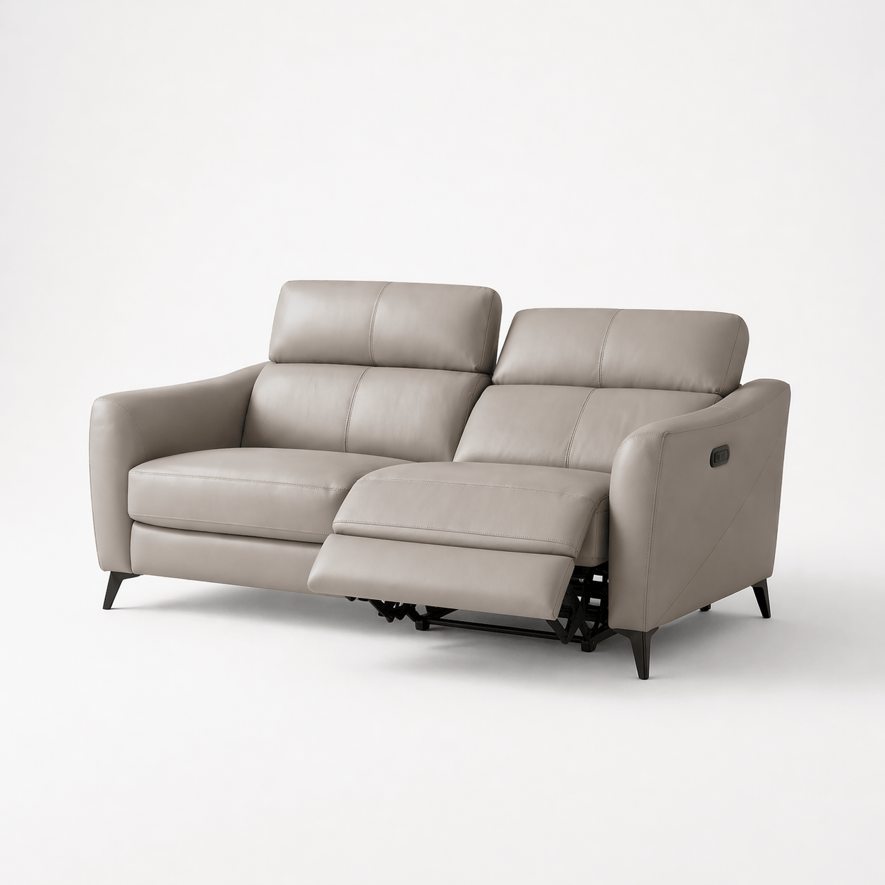 Furniture  -  Cortona 3 Seater Power Sofa - Coffee  -  60485936