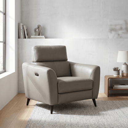 Furniture  -  Cortona Power Armchair - Coffee  -  60485938
