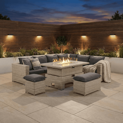 Gardening  -  Willow Corner Firepit Set  -  60485941