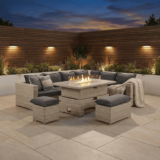 Gardening  -  Willow Corner Firepit Set  -  60485941