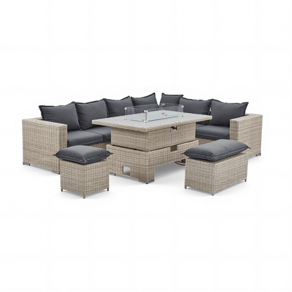 Gardening  -  Willow Corner Firepit Set  -  60485941