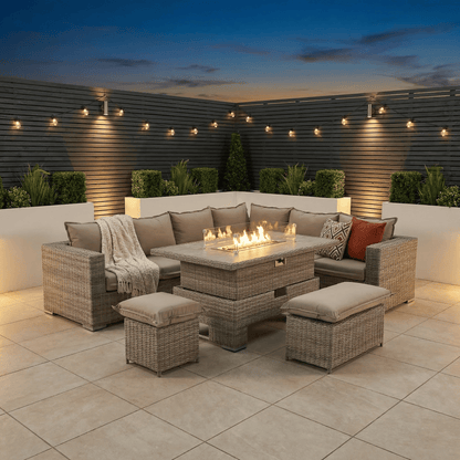 Gardening  -  Fable Corner Firepit Set  -  60485943