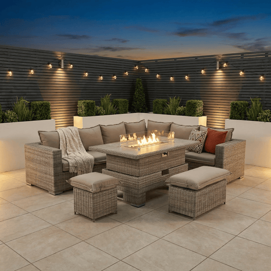 Gardening  -  Fable Corner Firepit Set  -  60485943