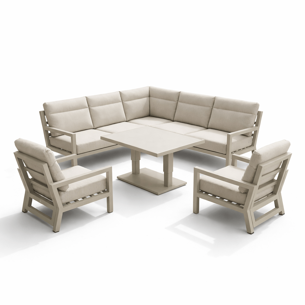 Gardening  -  Cadence Rise & Fall Corner Set - Natural  -  60485949