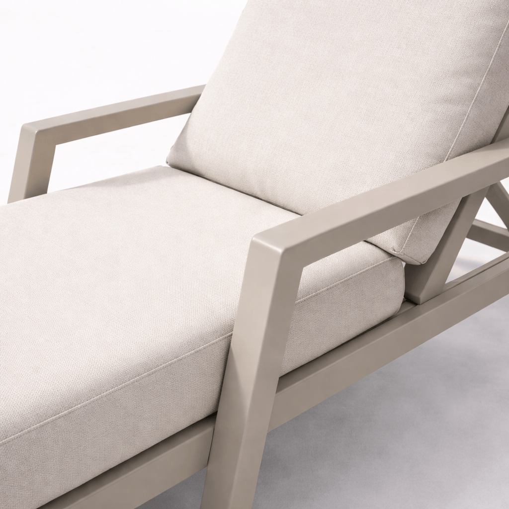 Gardening  -  Nala Lounger & Side Table - Natural  -  60485953