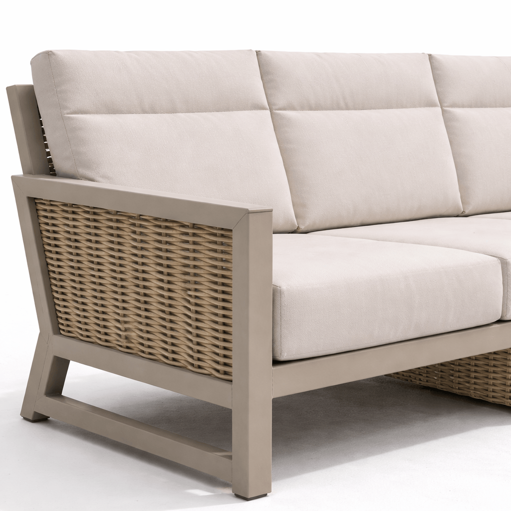 Gardening  -  Croftwood Corner Firepit Set - Natural  -  60485954