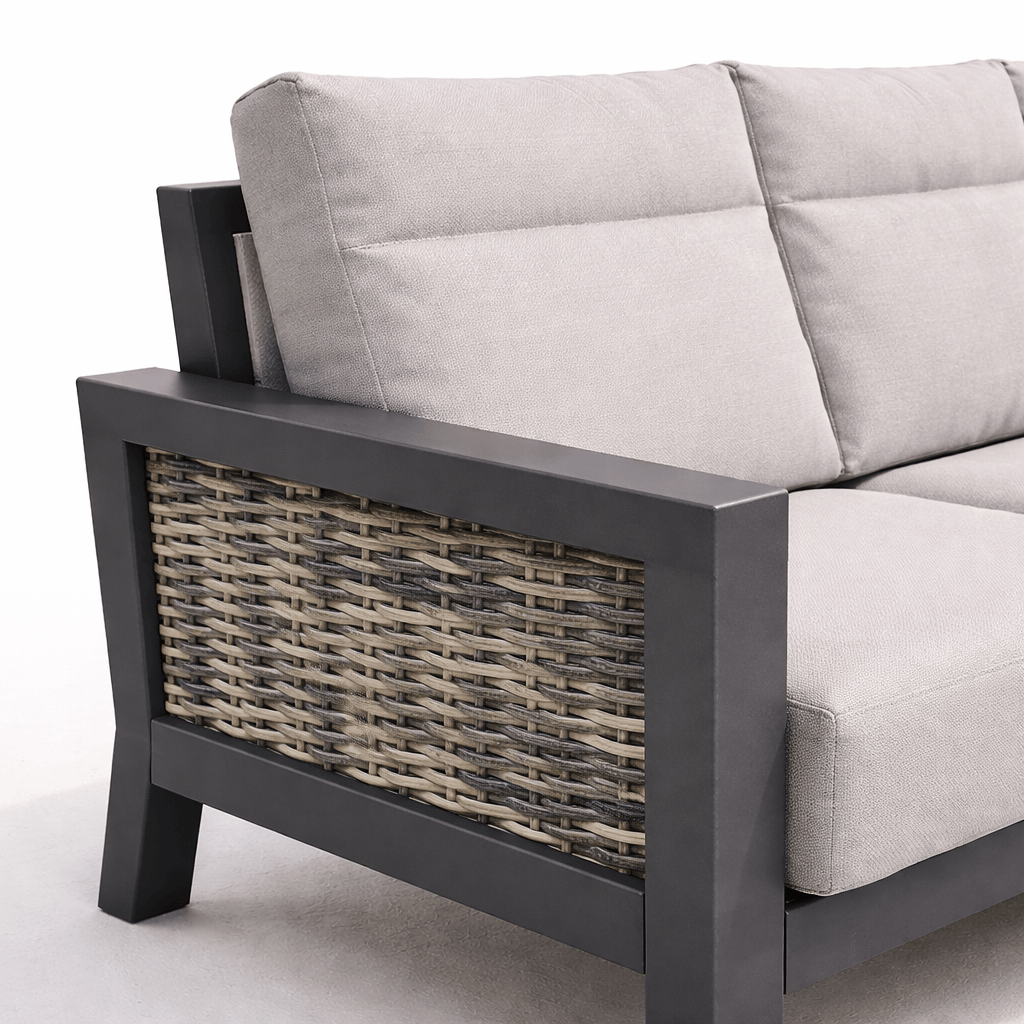 Gardening  -  Ascot Rise & Fall Corner Set - Grey  -  60485955