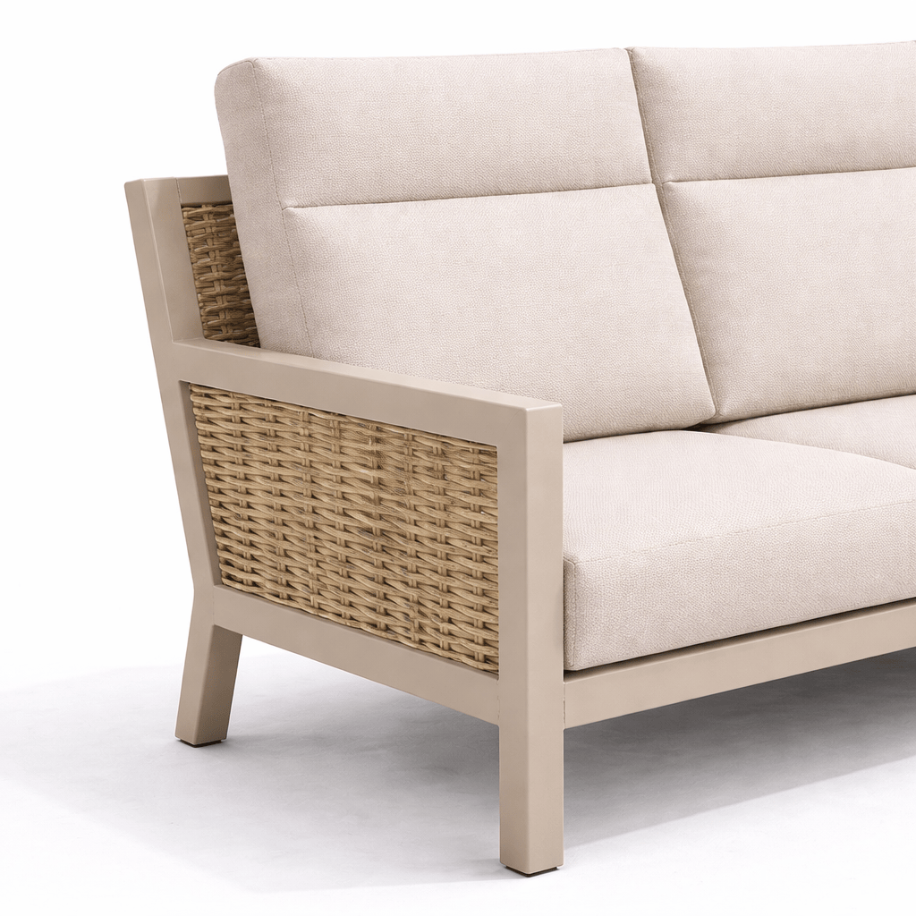 Gardening  -  Croftwood Firepit Bench Set - Natural  -  60485958