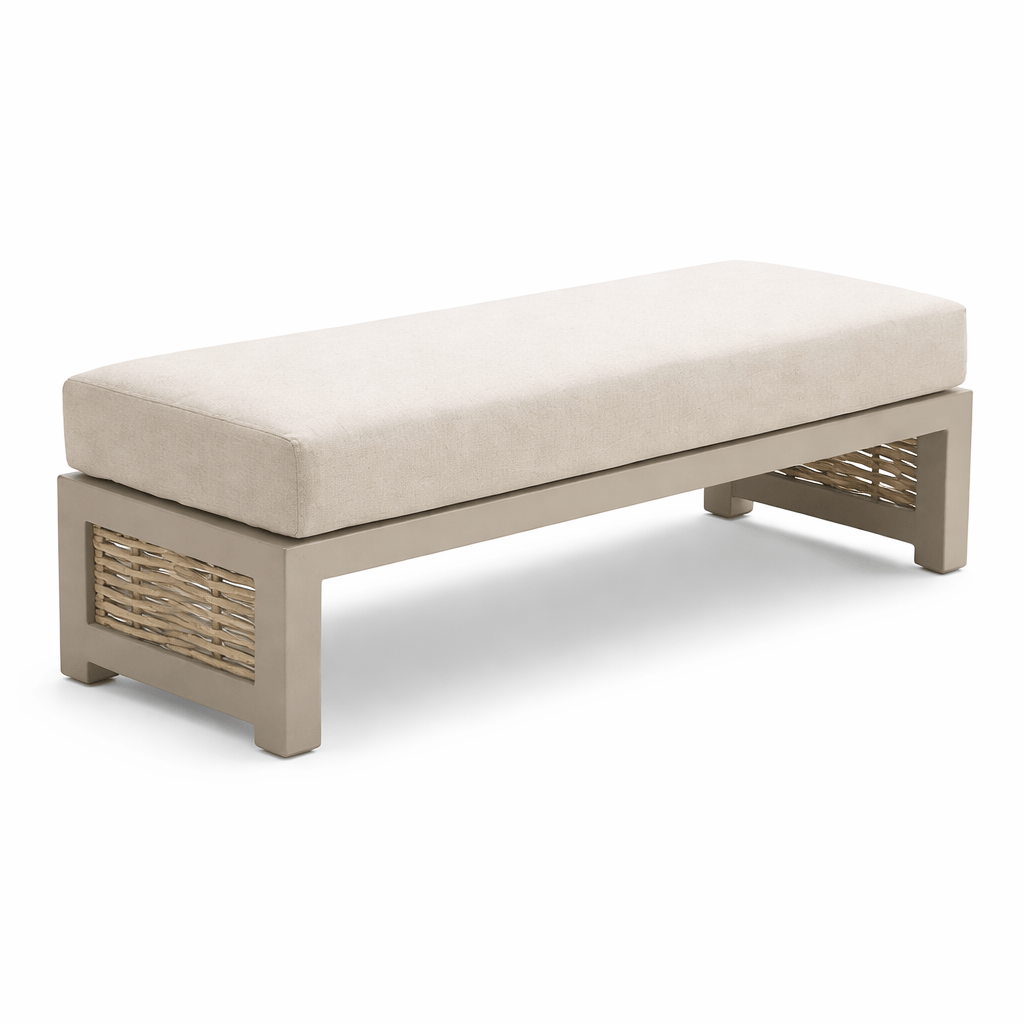 Gardening  -  Croftwood Firepit Bench Set - Natural  -  60485958