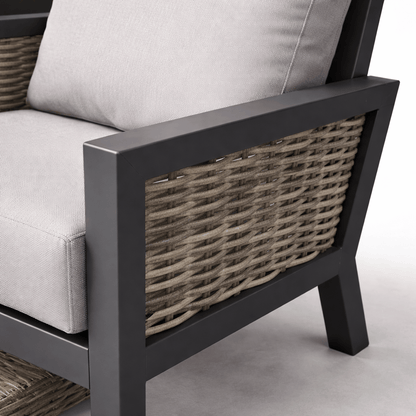 Gardening  -  Ascot XL Firepit Set - Grey  -  60485962