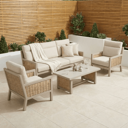 Gardening  -  Croftwood Lounge Set - Natural  -  60485964