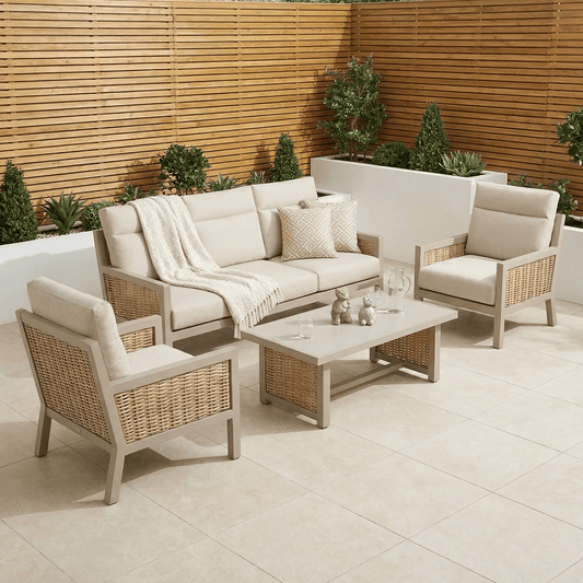 Gardening  -  Croftwood Lounge Set - Natural  -  60485964