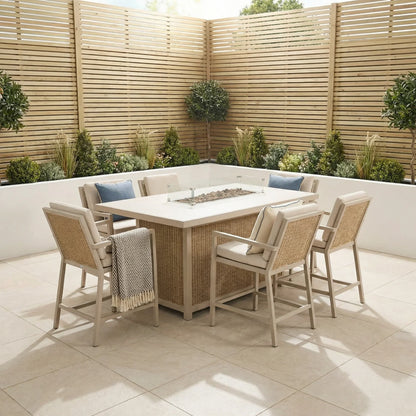 Gardening  -  Croftwood High Bar Set - Natural  -  60485965