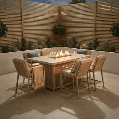 Gardening  -  Croftwood High Bar Set - Natural  -  60485965