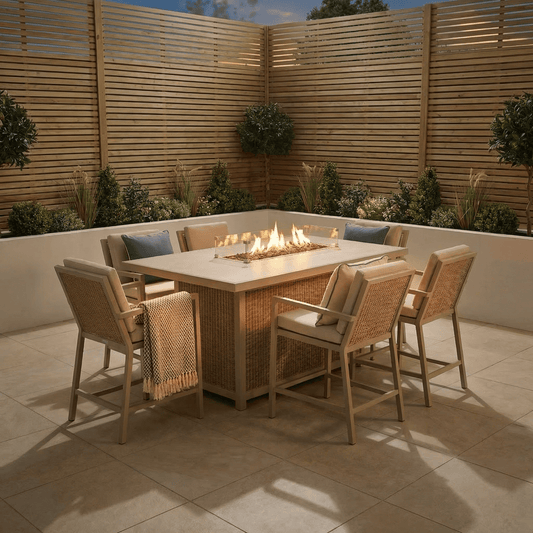 Gardening  -  Croftwood High Bar Set - Natural  -  60485965