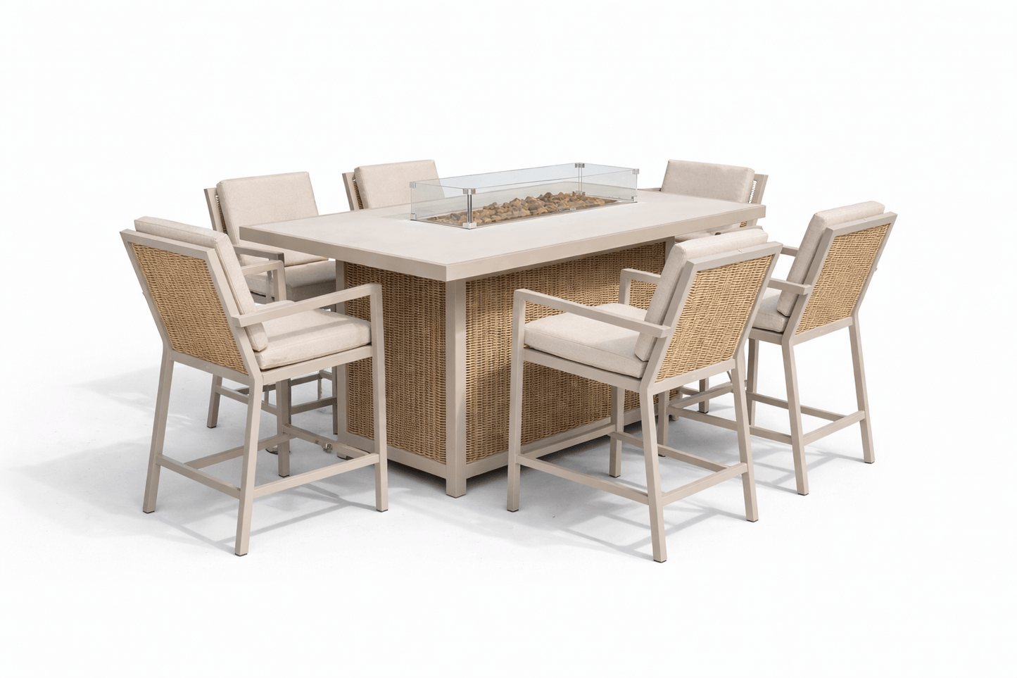 Gardening  -  Croftwood High Bar Set - Natural  -  60485965
