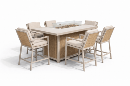 Gardening  -  Croftwood High Bar Set - Natural  -  60485965