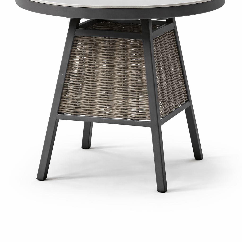 Gardening  -  New Ascot Bistro Set - Grey  -  60485969