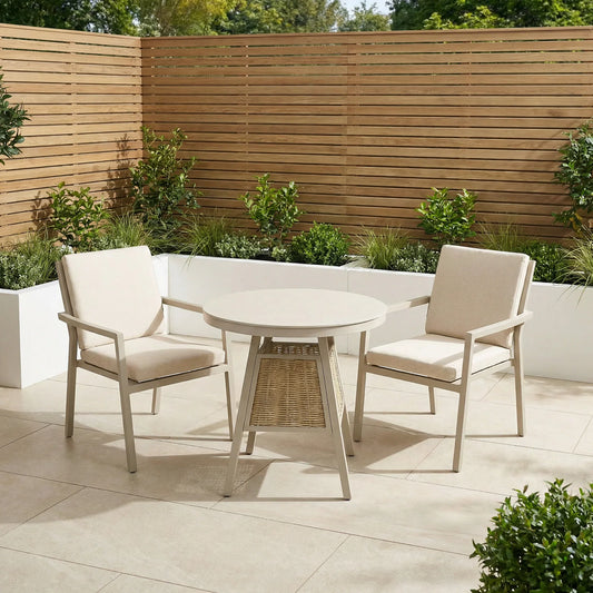 Gardening  -  Croftwood Bistro Set - Natural  -  60485970