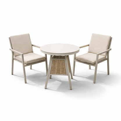 Gardening  -  Croftwood Bistro Set - Natural  -  60485970